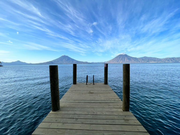 Ponton Lac Atitlan, Guatemala