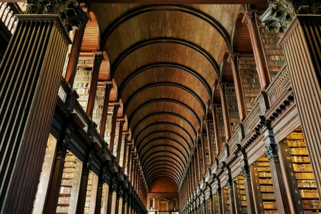 Bibliothèque du Trinity College, Dublin - Irlande
